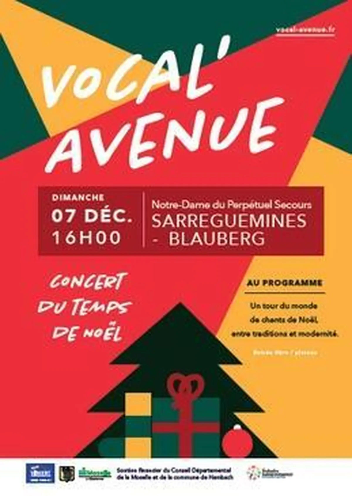 Le Noël de Vocal'Avenue en chansons