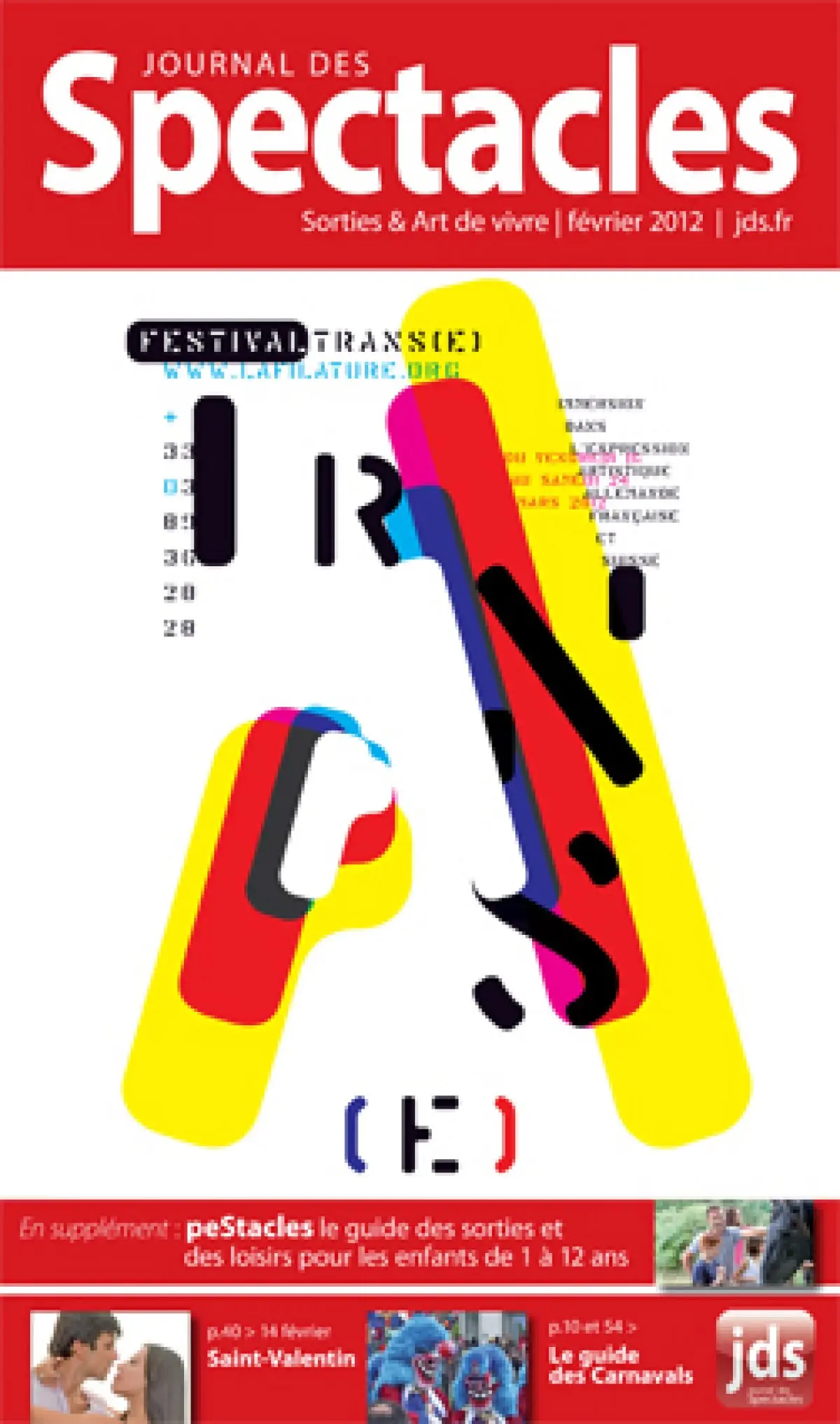 Le nouveau Journal des Spectacles est sorti !