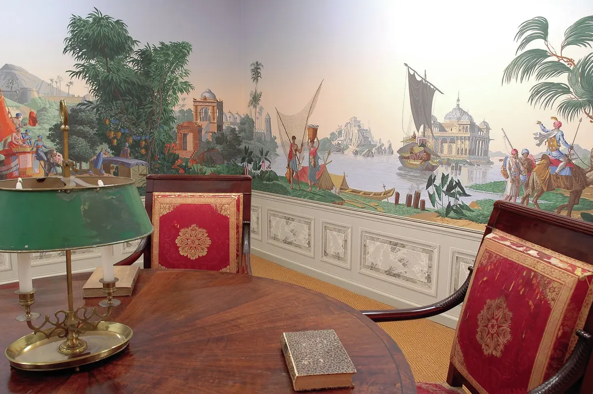 Le papier peint panoramique, une spécialité de la manufacture Zuber
