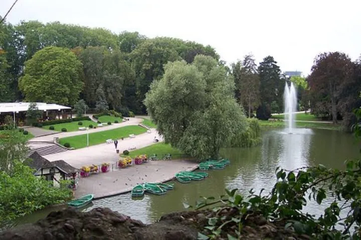 Le parc de l'Orangerie à Strasbourg
