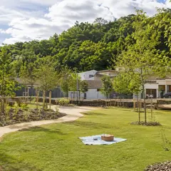 Le parc de la mairie de Cenon