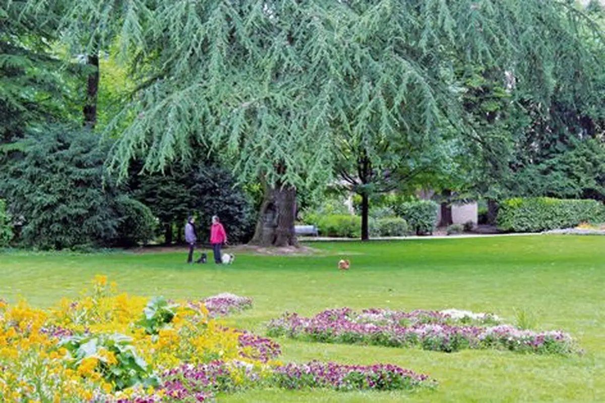 Le parc de la Marseillaise à Guebwiller