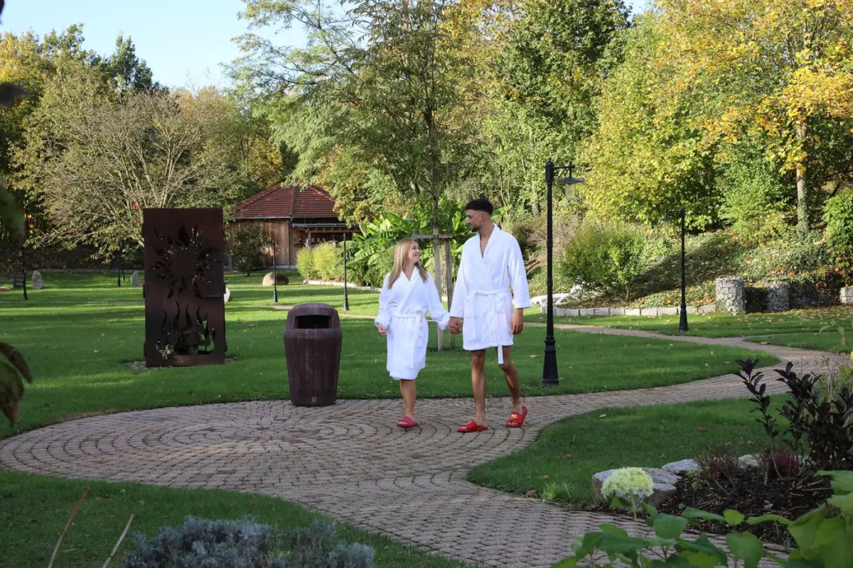 Le parc du Sauna à la Laguna