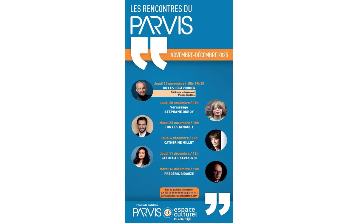 Le Parvis - Rencontre avec Frédéric Bidouze