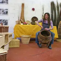 Le Charme de l’Osier, l’un des treize ateliers-boutiques  du Pavillon des Créateurs DR