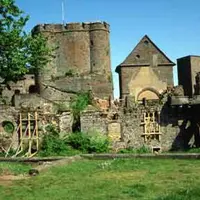 Le Pavillon des Dames, avant sa restauration &copy; F.Zvardon