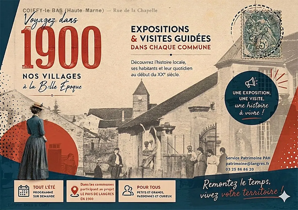 Le Pays de Langres en 1900 à Coiffy-le-Bas