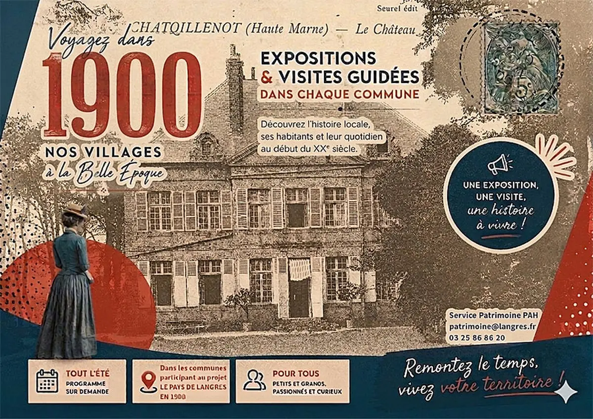 Le Pays de Langres en 1900 : Visites-flash à Chatoillenot