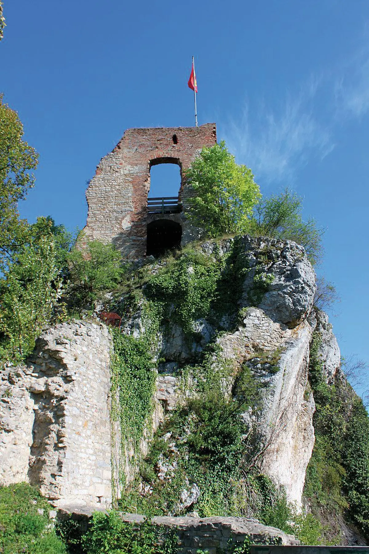 Le perché château de Ferrette