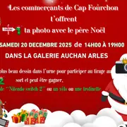 Le Père Noël à Cap Fourchon