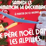 Le père Noël dans les Alpilles