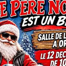 Le Père Noël est un biker