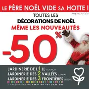 Le Père Noël vide sa hotte