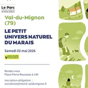 Le petit univers naturel du marais à Val-du-Mignon