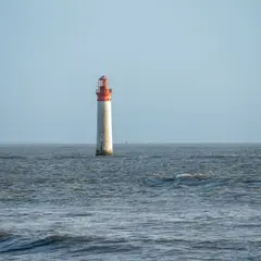 Le phare de Chauveau : une trompette face aux vagues