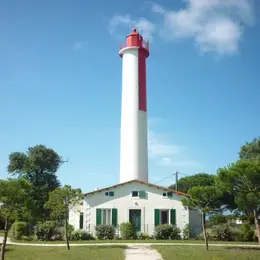 Le phare de Terre-Nègre : le petit phare rouge et blanc de la Côte de Beauté