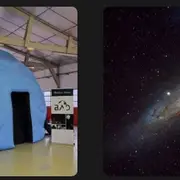 Le planétarium fait étape à Najac