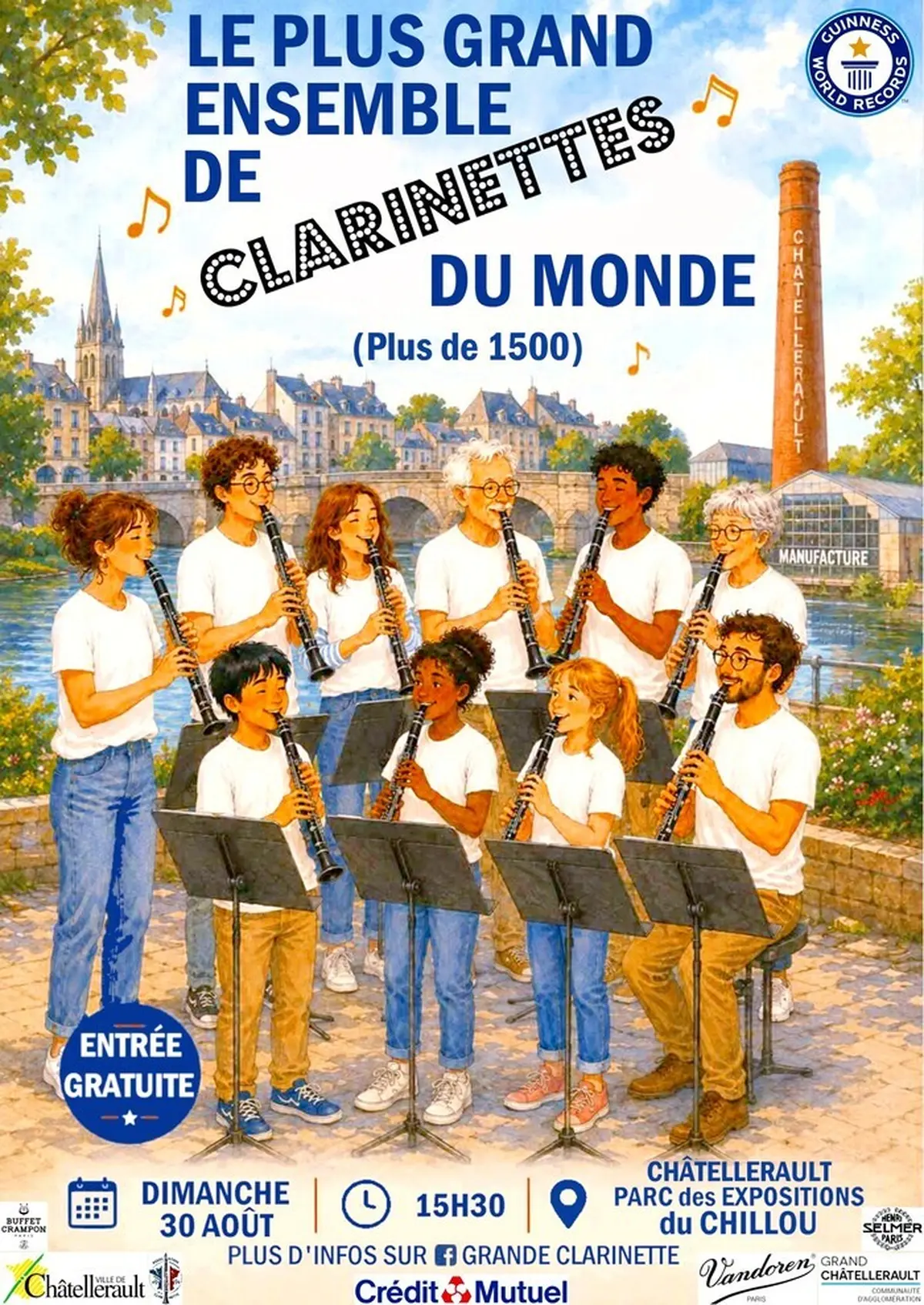 Le plus grand ensemble de clarinettes du monde