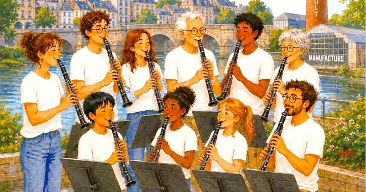 Le plus grand ensemble de clarinettes du monde