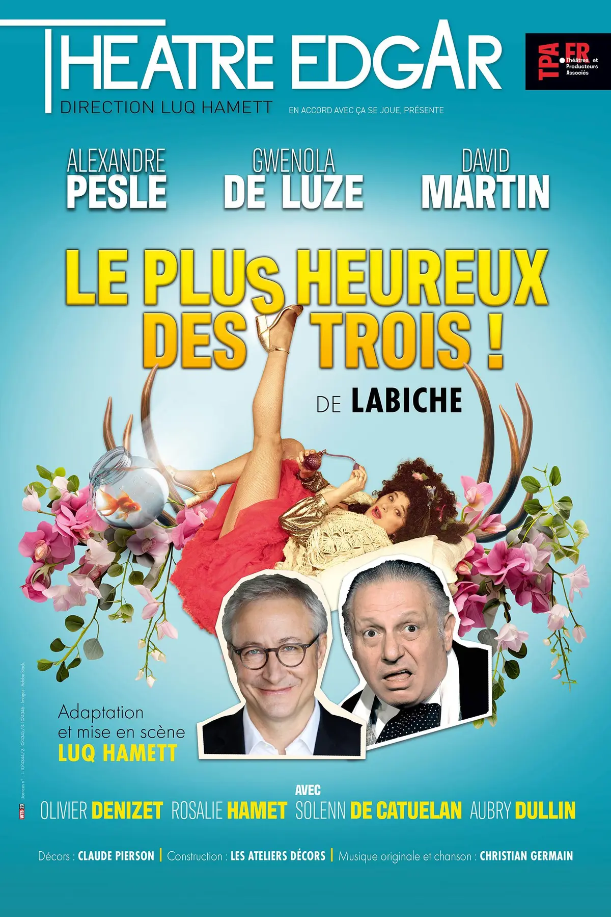 Le plus heureux des trois - Un dimanche au théâtre