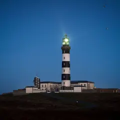 Lee phare du Créac'h, à Ouessant