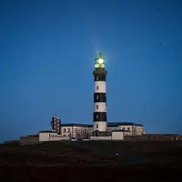 Lee phare du Créac'h, à Ouessant