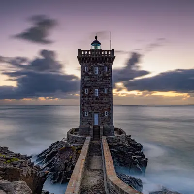 Le plus occidental : le phare de Kermorvan