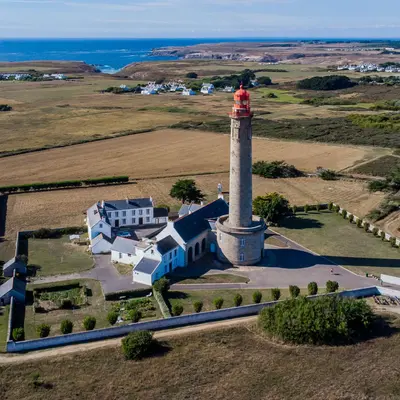 Le plus spectaculaire : le Grand Phare de Goulphar, à Belle-Île-en-Mer