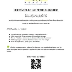Le potager de nos petits jardiniers