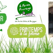 Le Printemps de Bienvenue à la ferme à la Ferme Fruirouge©