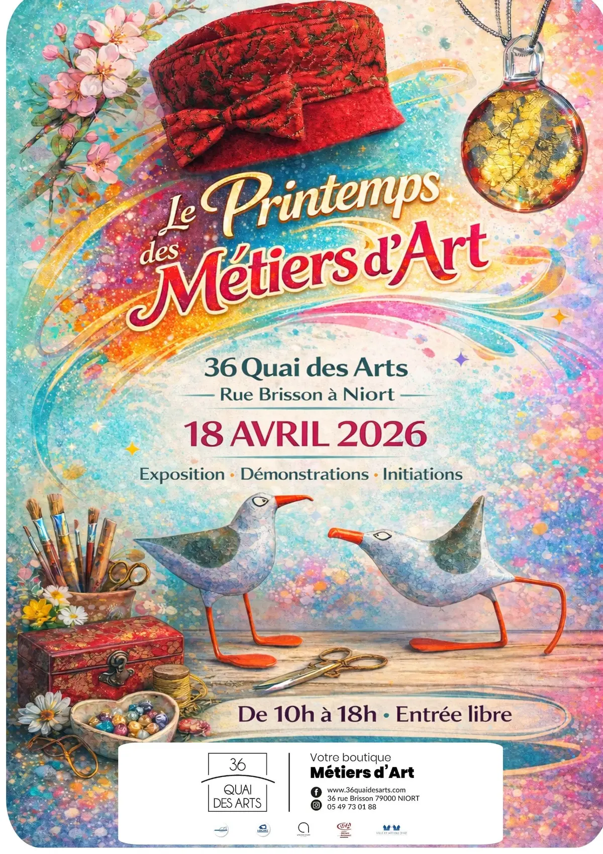 Le printemps des Métiers d'art à Niort