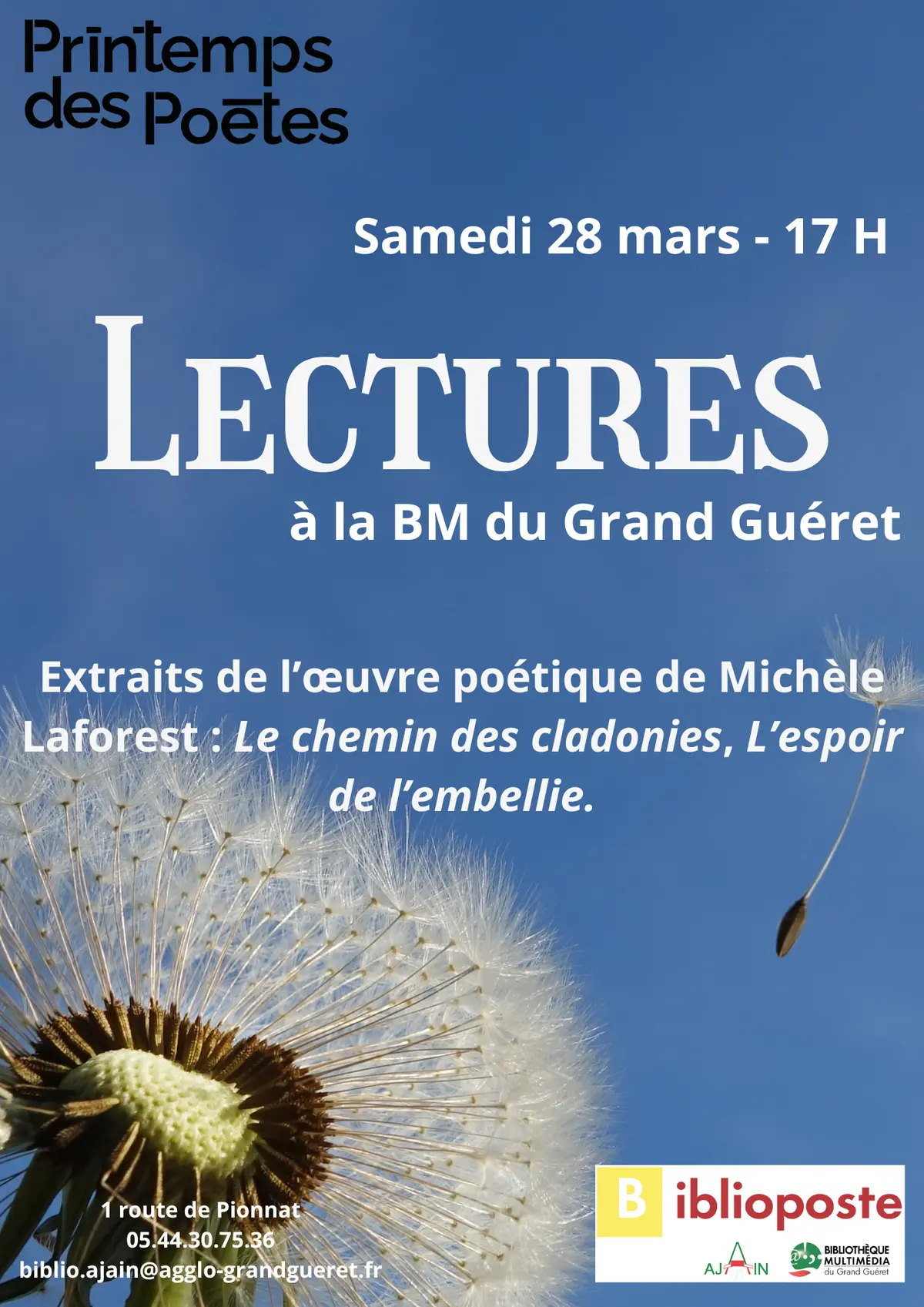 Le Printemps des Poètes