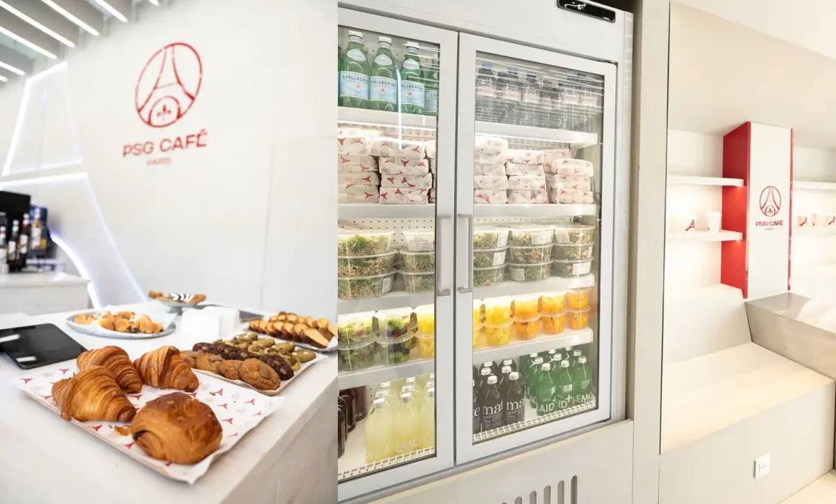 Le PSG Café, nouvelle adresse parisienne aux couleurs du Paris Saint-Germain