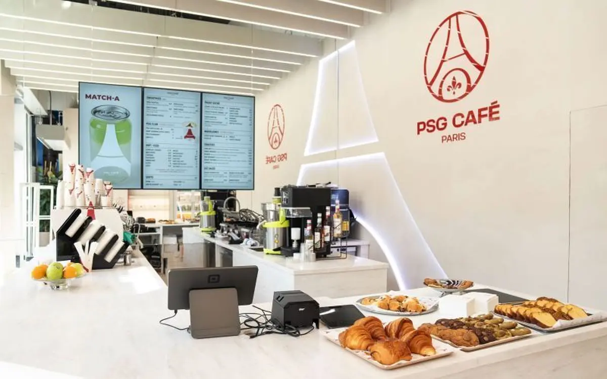 Le PSG Café, nouvelle adresse parisienne aux couleurs du Paris Saint-Germain