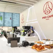 Le PSG Café, nouvelle adresse parisienne aux couleurs du Paris Saint-Germain