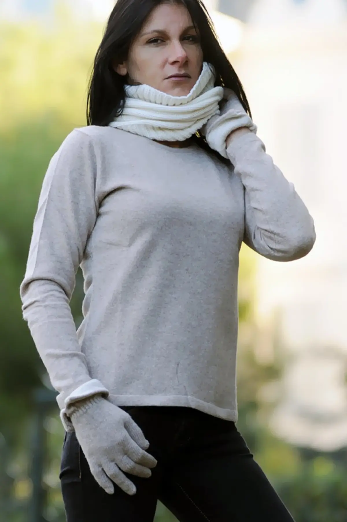 Le pull dolce cachemire