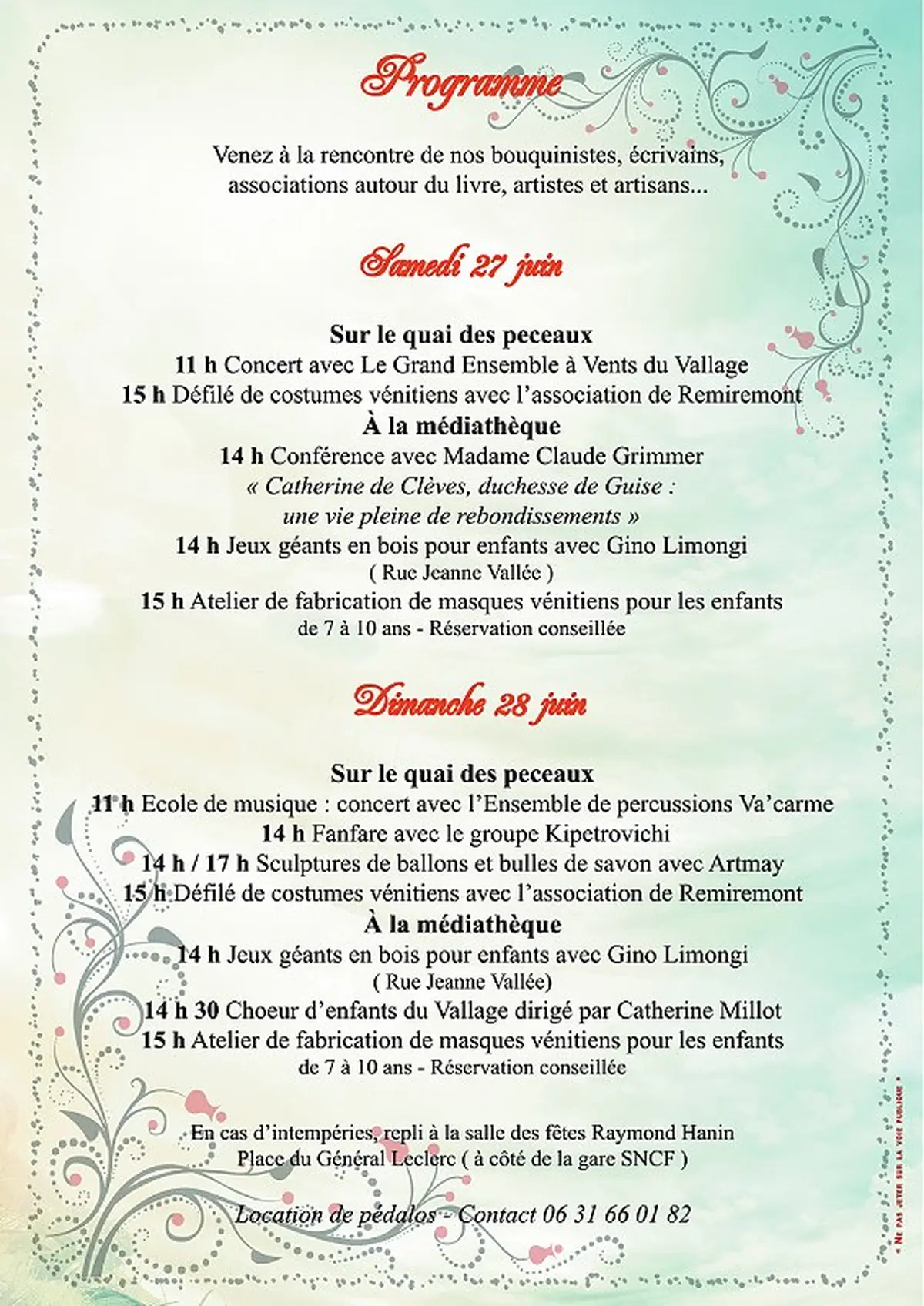 Le quai des bouquinistes à Joinville