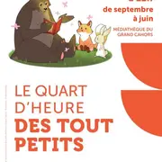 Le quart d'heure des tout-petits à la Médiathèque du Grand Cahors