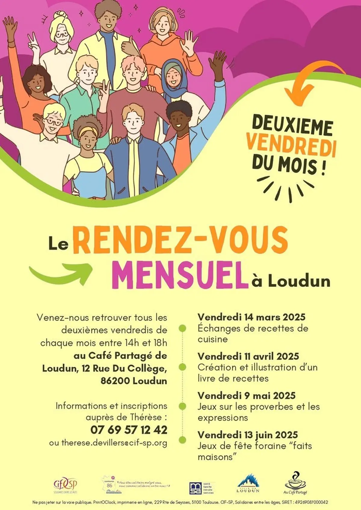 Le Rendez-vous mensuel du CIF - SP Poitiers