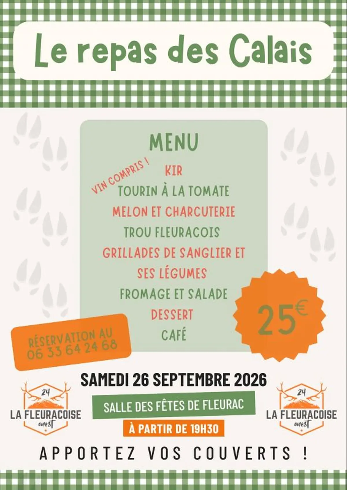 Le repas des Calais