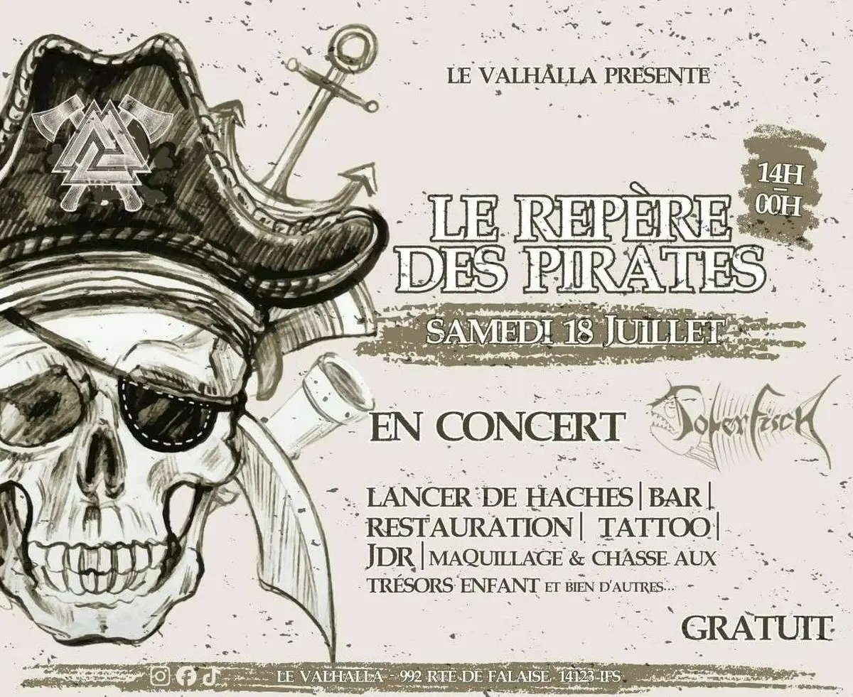 Le répère des pirates