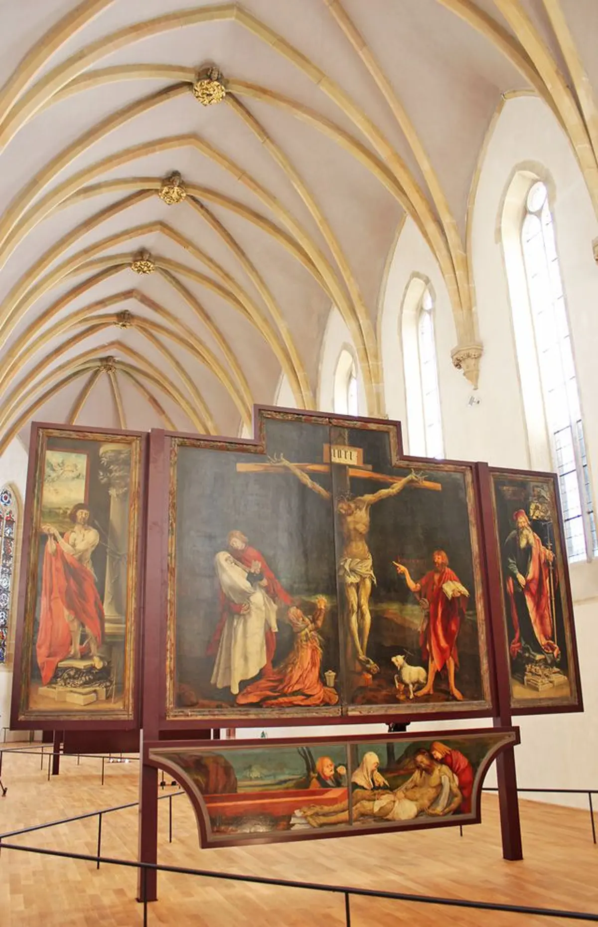 Le retable d'Issenheim en toute sobriété