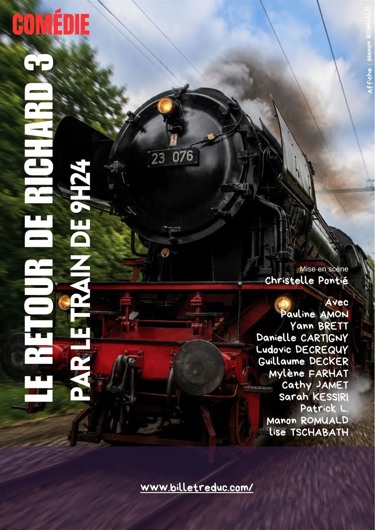 Le retour de Richard 3 par le train de 9H24