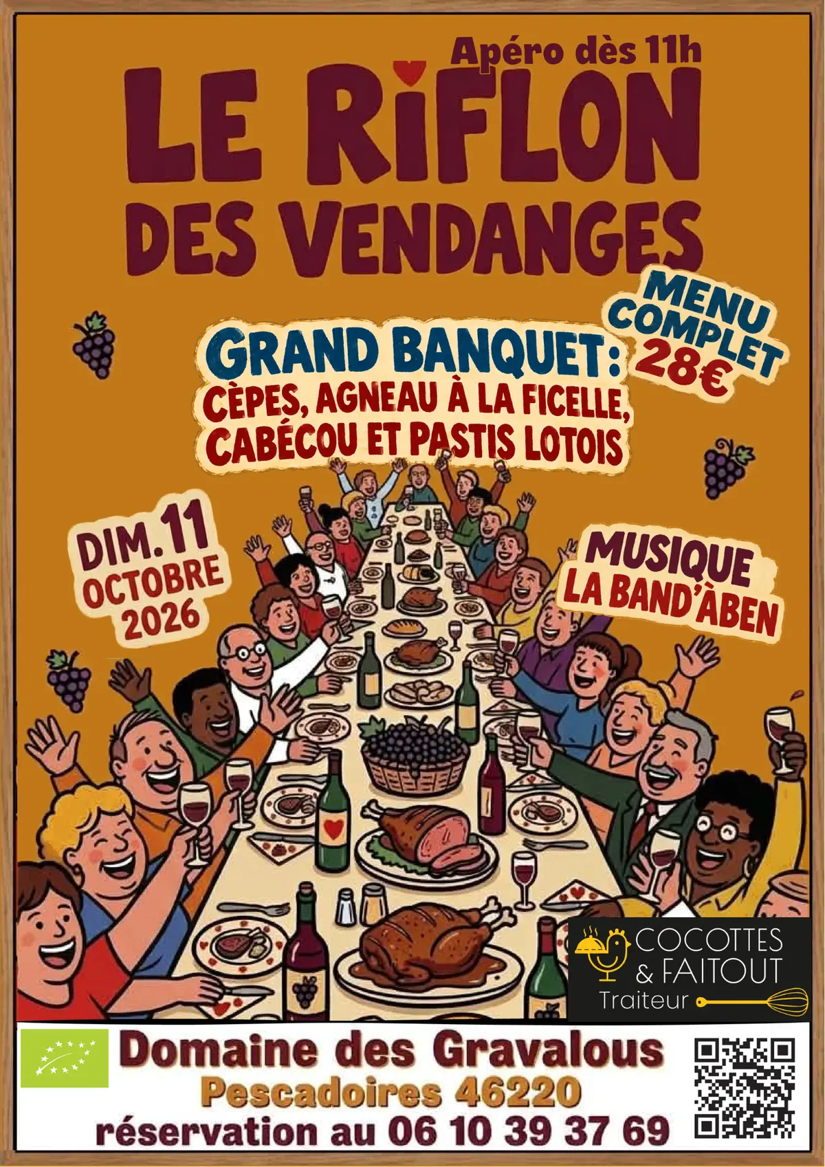 Le Riflon des Vendanges au domaine des Gravalous