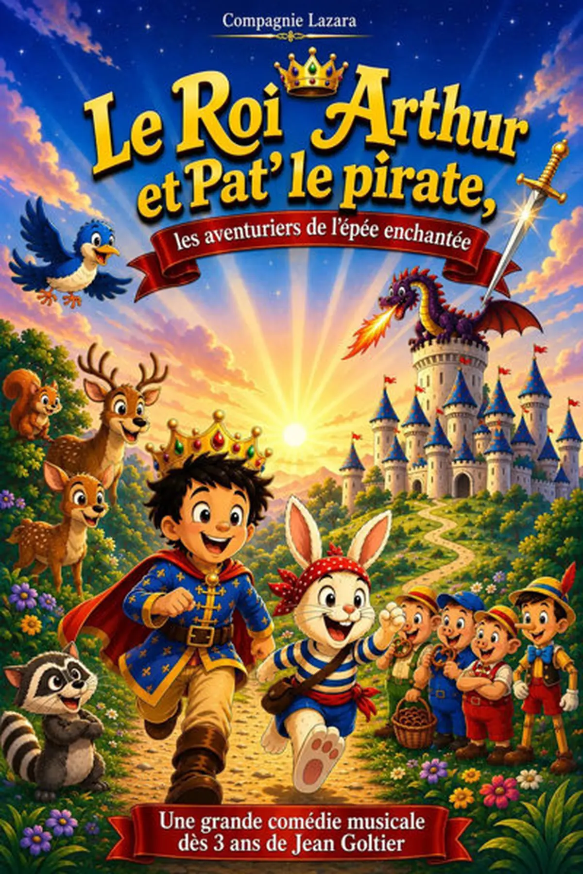 Le Roi Arthur et Pat le pirate