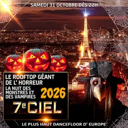 Le Rooftop Géant De L'horreur Halloween + 2500m2 Tour Eiffel