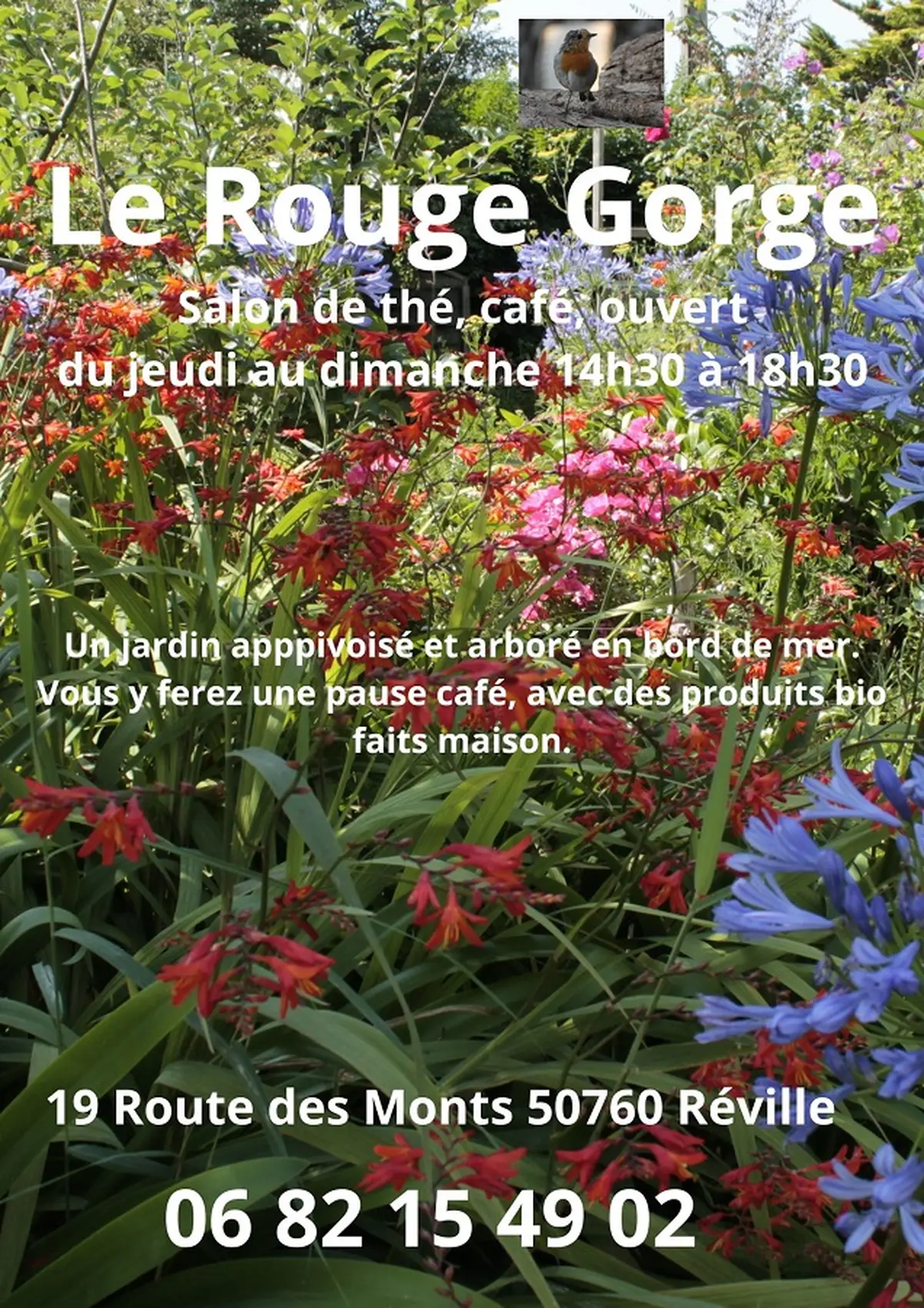 Le Rouge Gorge Café-Pause-Jardin