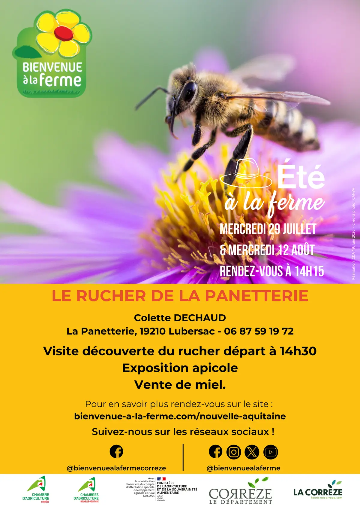 Le Rucher de la Panetterie - Eté à la Ferme - BAF