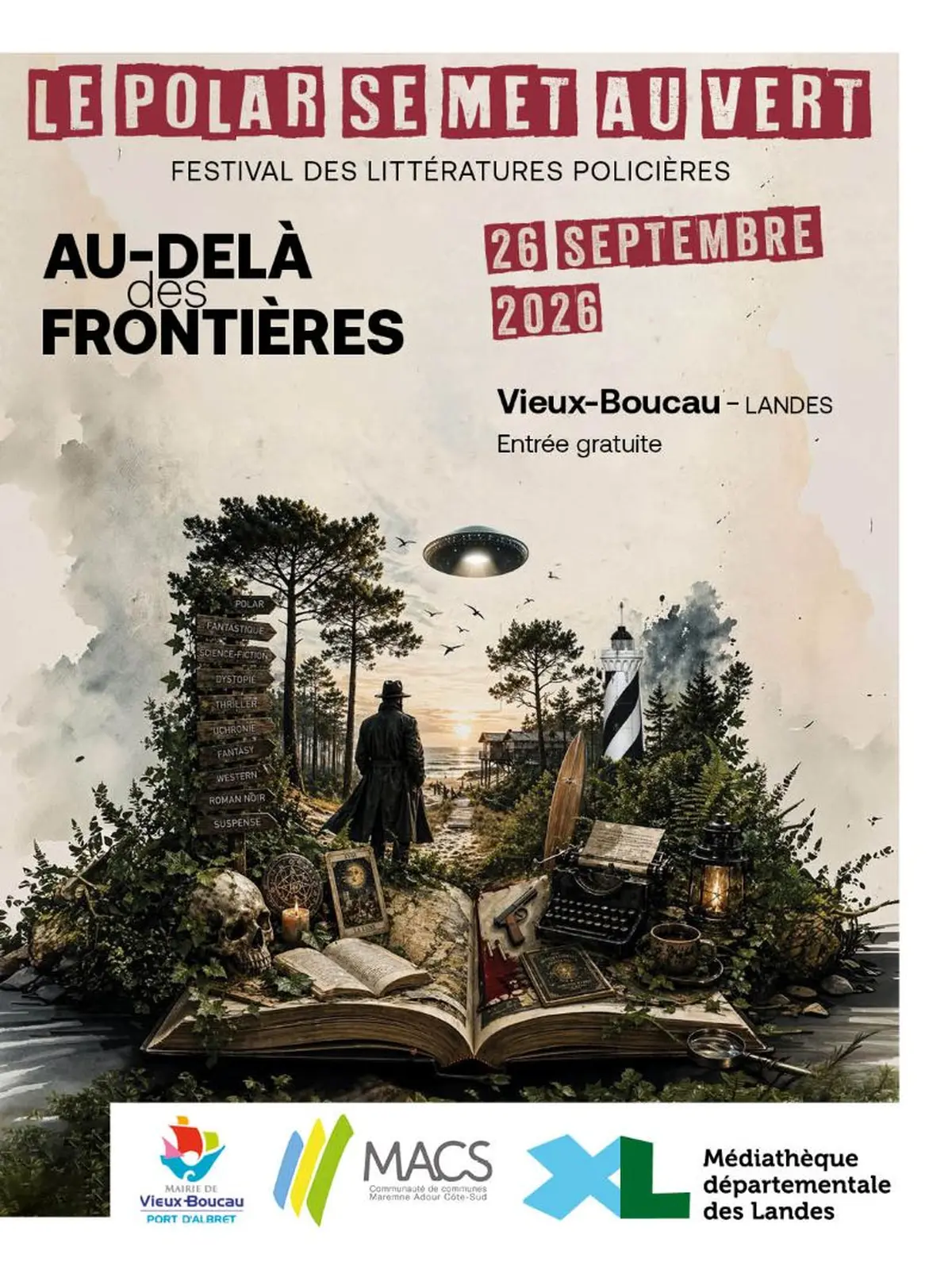 Le salon du Polar / Le polar se met au vert
