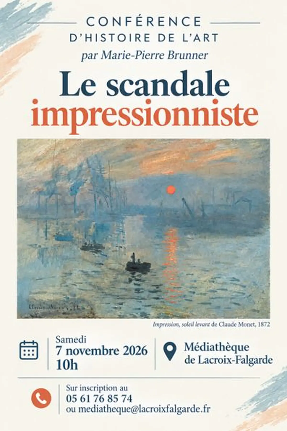 Le Scandale Impressionniste : Conférence